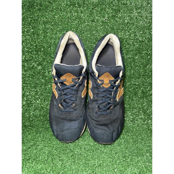 New Balance 574 Classics Mens Size 12 Vintage Navy Blue Running Sneaker ML574BPN - Picture 7 of 9